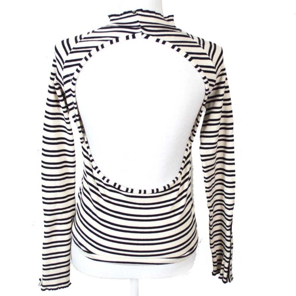 Free People Black Sunday Afternoon Top M - Picture 4 of 10